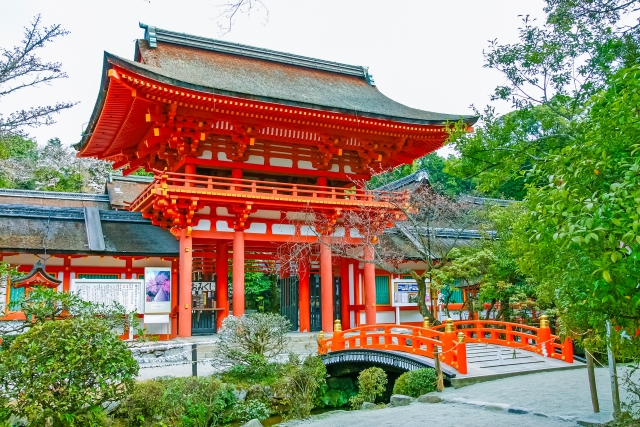 Kamigamo Shrine.